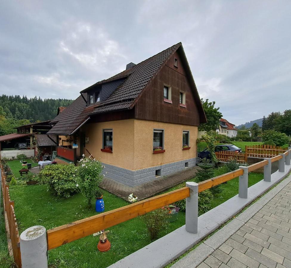 Ferienwohnung Sonja Mit Garten Und Freisitz Steinwiesen エクステリア 写真